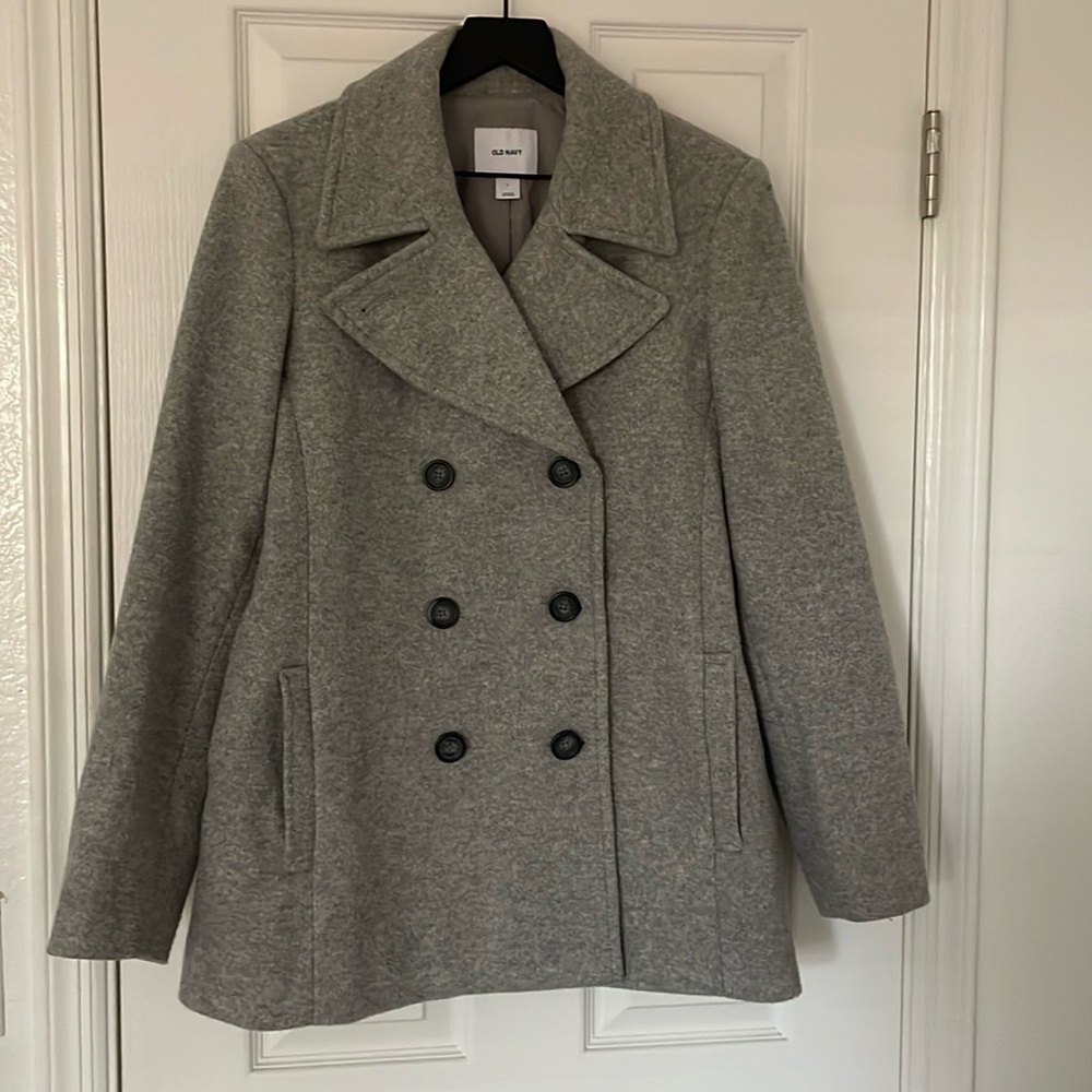Gray coat